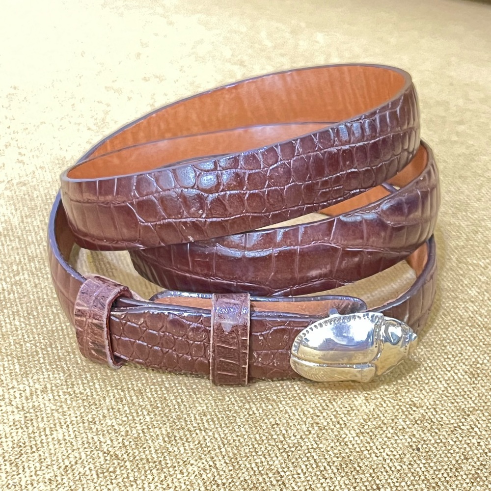 Mignon Faget Scarab Belt Buckle sterling silver